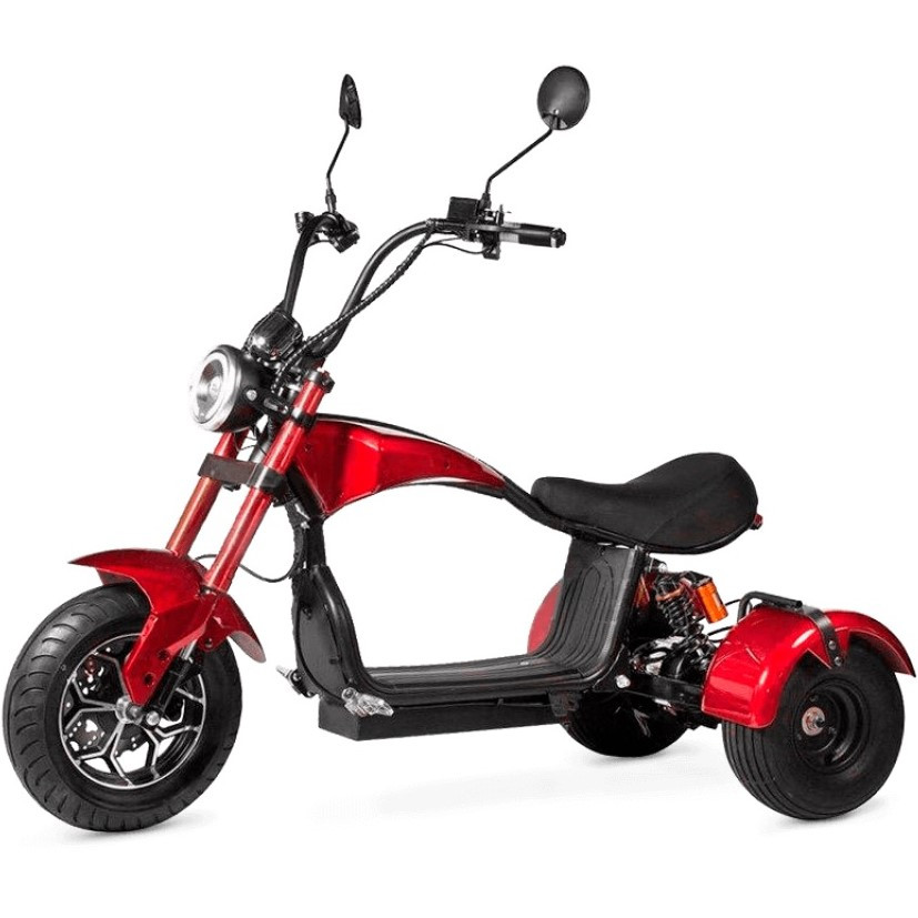 Электроскутер CityCoco GT X6 Trike Трицикл - фото 1 - id-p177063930