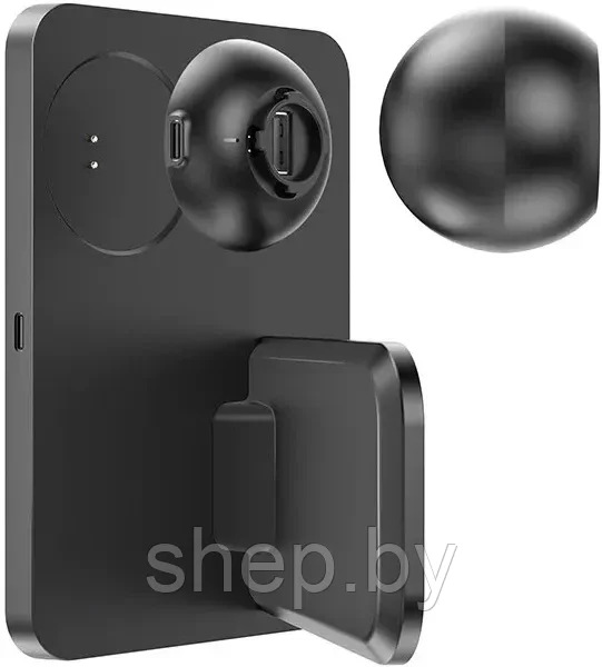 Сетевое зарядное устройство Hoco CW33 3 в 1 для Iphone/Apple Watch/AirPods/Pencil, 15W/15Вт - фото 3 - id-p210907074