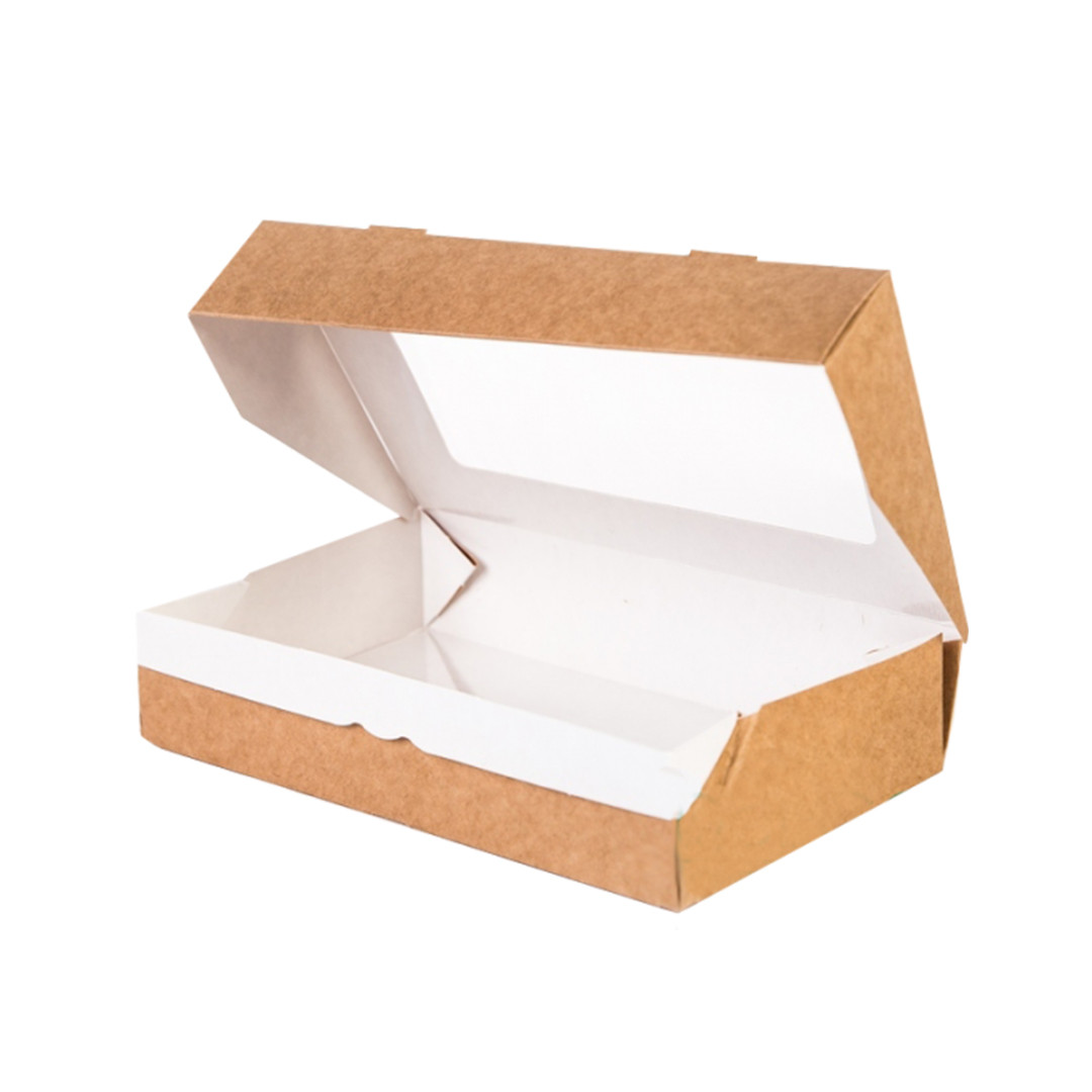 Коробка для пряников/печенья, крафт 200х120х h40 мм - фото 2 - id-p137045582