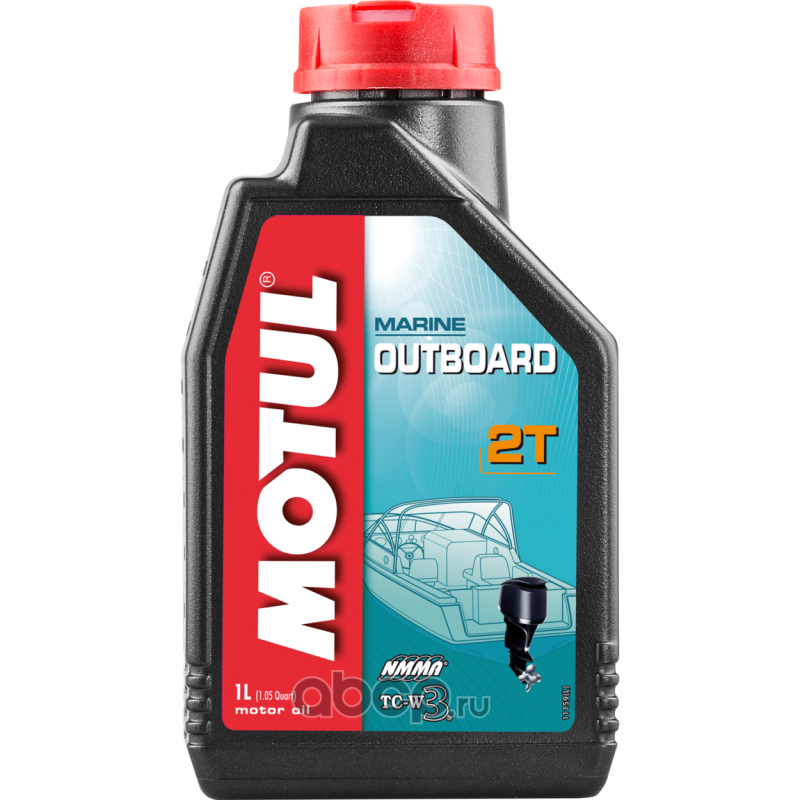 Масло MOTUL OUTBOARD 2T - фото 1 - id-p210907092