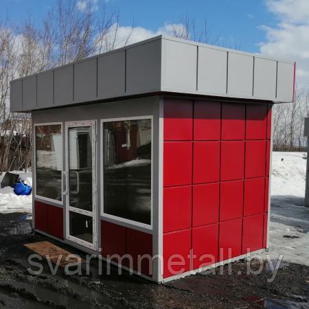 Металлический киоск (ларек)
