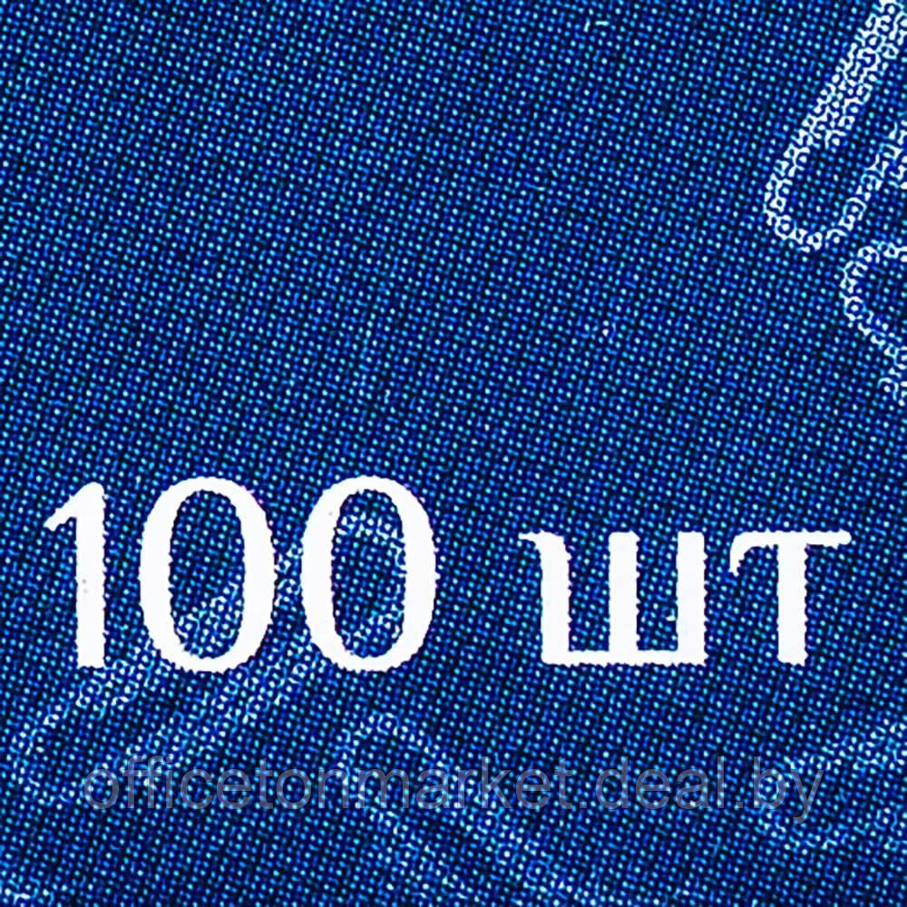 Скрепки цветные, 28 мм, 100 шт, золотой - фото 4 - id-p210903358