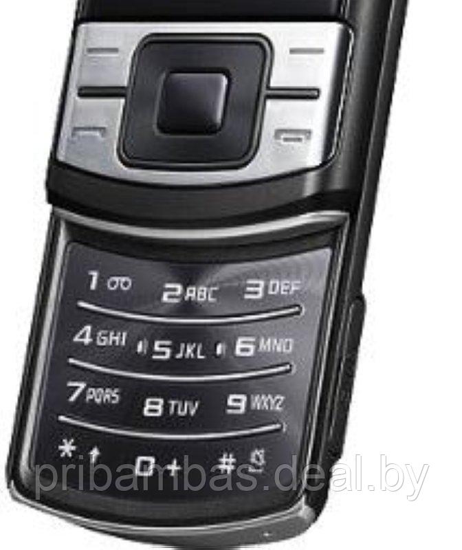 Клавиатура (кнопки) для Samsung C3050 черный совместимый