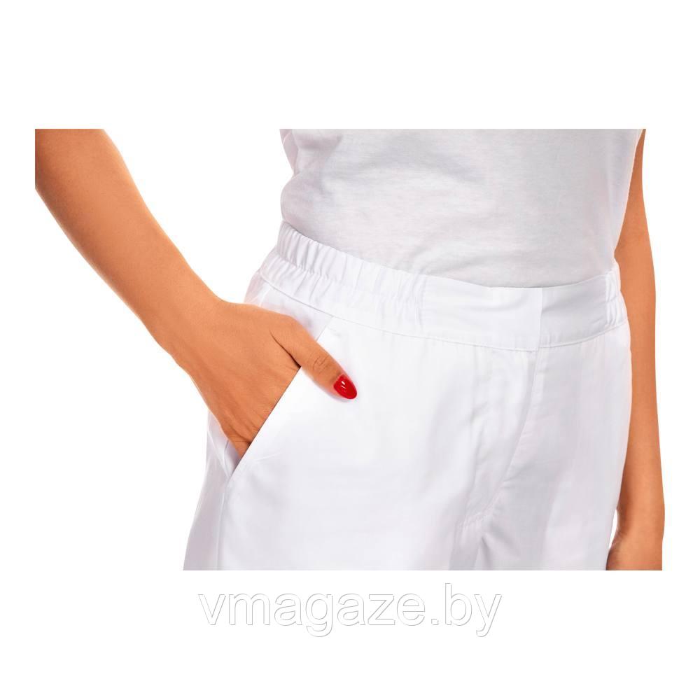 Медицинские брюки, женские Кларк ( цвет белый) - фото 3 - id-p210908837