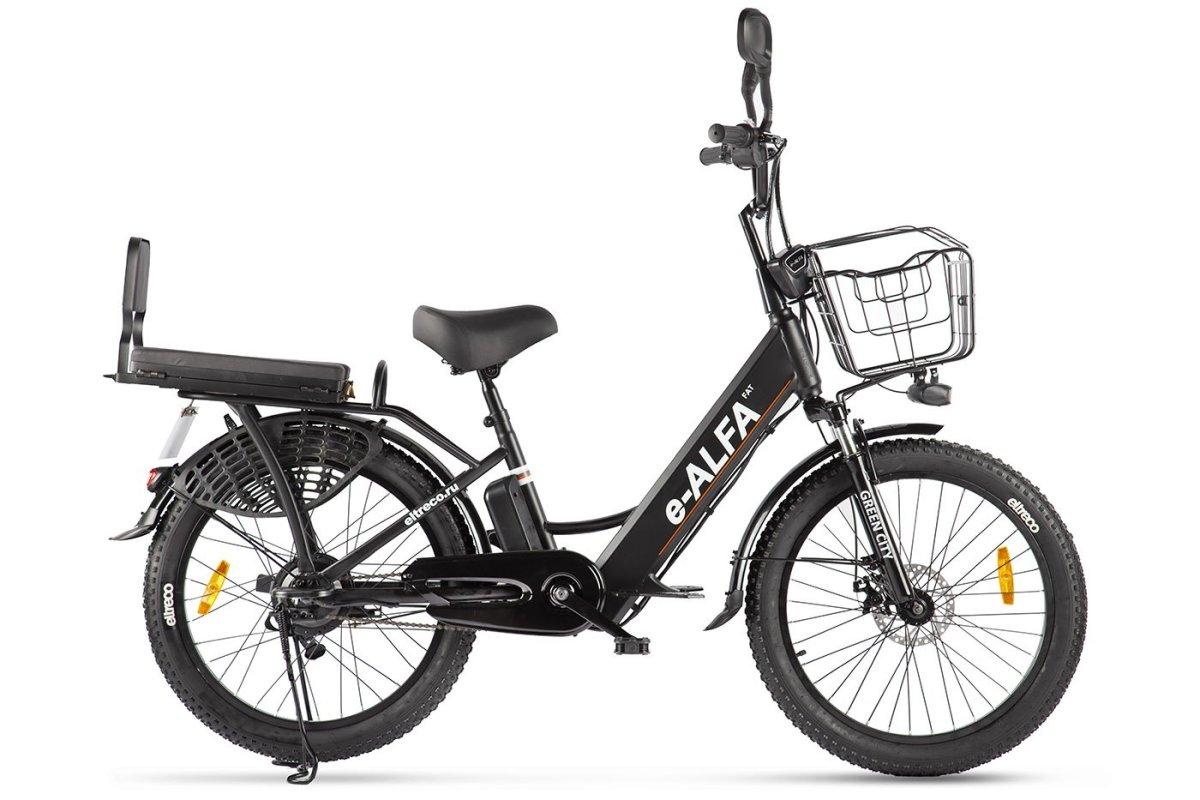 Велогибрид Eltreco GREEN CITY e-ALFA Fat