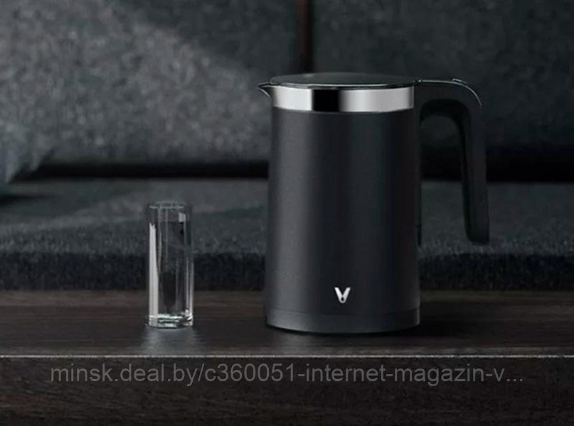 Электрочайник Xiaomi Viomi Smart Kettle Bluetooth Black (YM-K1503) (YMHW001CN) (shu) - фото 3 - id-p210908863