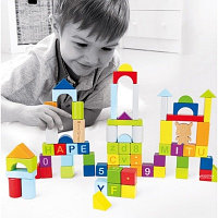 Конструктор деревянный Xiaomi Mitu Hape 70PCS Puzzle Building M0001 (BEV4143CN) (shu)