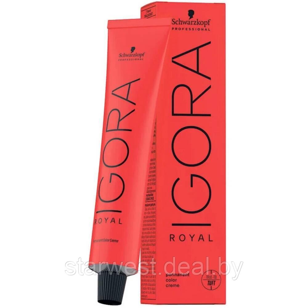 Schwarzkopf Professional IGORA ROYAL 60 мл (ТОНА В ОПИСАНИИ) Крем-краска стойкая для окрашивания волос - фото 1 - id-p210909000