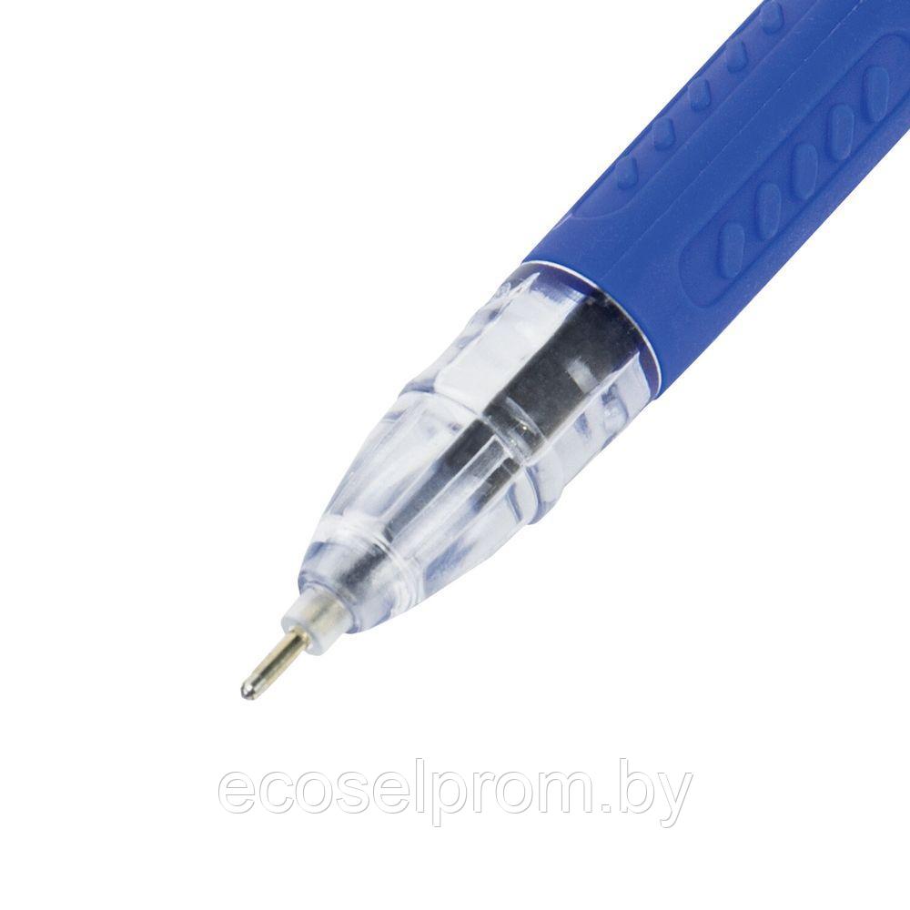 Ручка шариковая масляная с грипом STAFF "Manager" OBP-265, СИНЯЯ, узел 0,7 мм, линия письма 0,35 мм142978 - фото 2 - id-p210908996