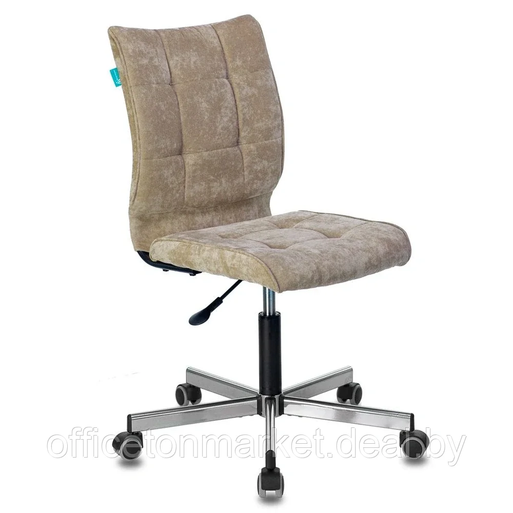 Кресло для персонала "Бюрократ СH-330M/LT", ткань, металл, песочный - фото 1 - id-p201975376