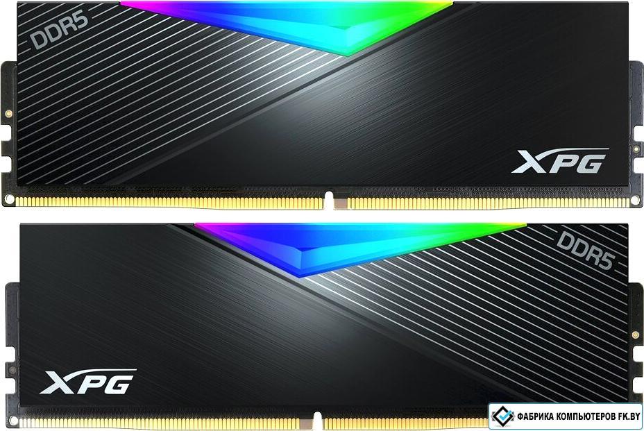 Оперативная память ADATA XPG Lancer RGB 2x16ГБ DDR5 6400 МГц AX5U6400C3216G-DCLARBK - фото 1 - id-p210910010