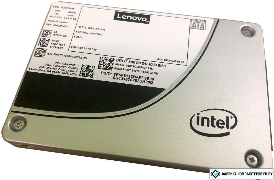 SSD Lenovo 1.92TB 4XB7A38274 - фото 1 - id-p210910020