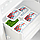 Набор контейнеров для глубокой заморозки Domino 4 x 0,5 л, белый, фото 4