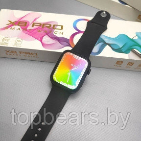 Умные часы Smart Watch X8 Pro Черные - фото 1 - id-p207087269
