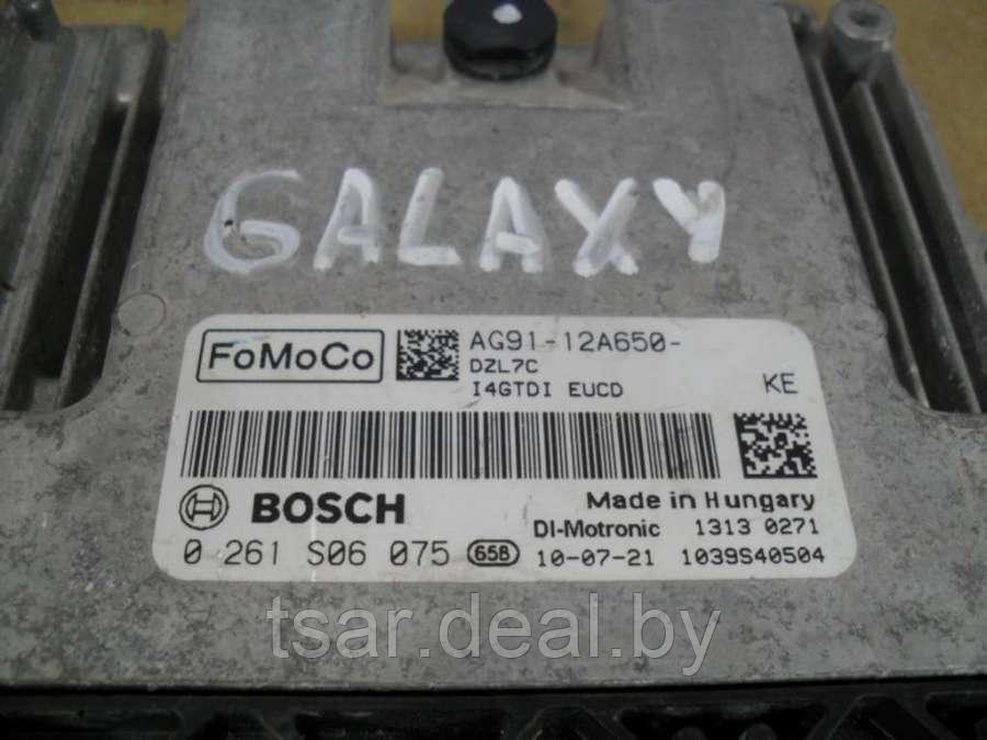 Блок управления двигателем Ford Galaxy 2 (AG91-12A650-KE, 0261S06075) - фото 3 - id-p154197161