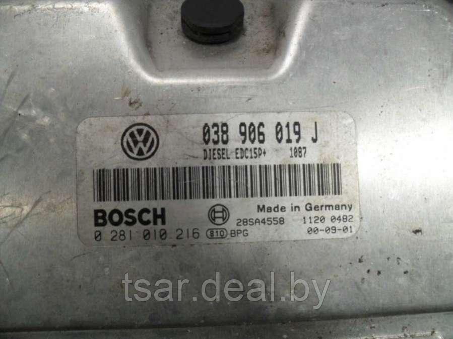 Блок управления двигателем Volkswagen Sharan 1 restailing (038906019J, 0281010216) - фото 2 - id-p149389880