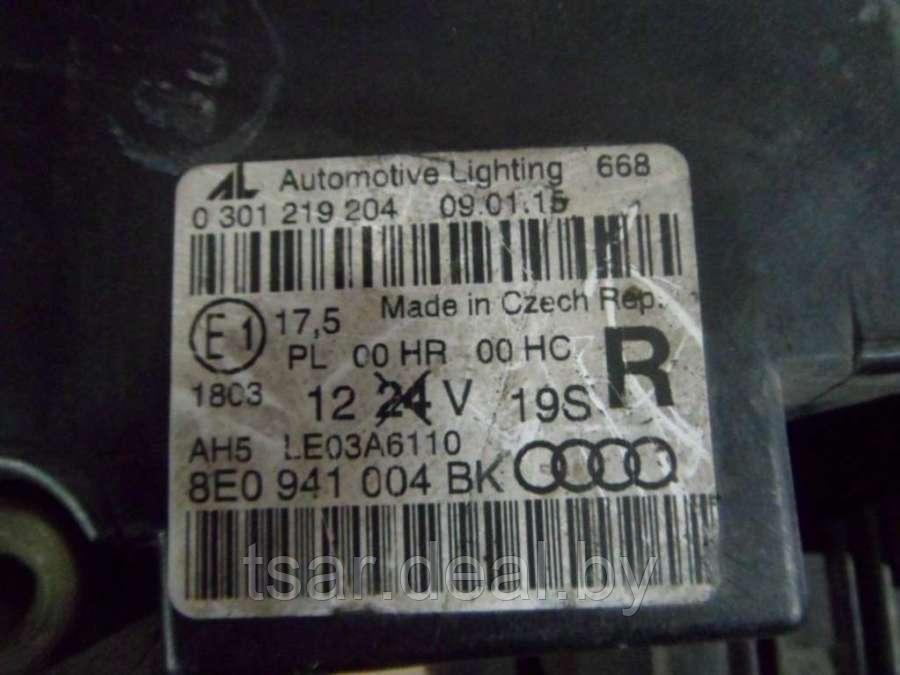 Фара передняя правая Audi A4 B7 (S4,RS4) (8E0941004BK) - фото 4 - id-p157966785