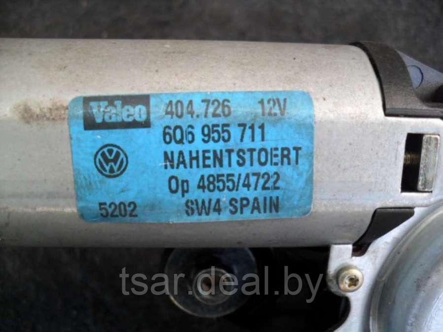 Моторчик заднего стеклоочистителя (дворника) Volkswagen Polo 4 (6Q6955711) - фото 3 - id-p162399441