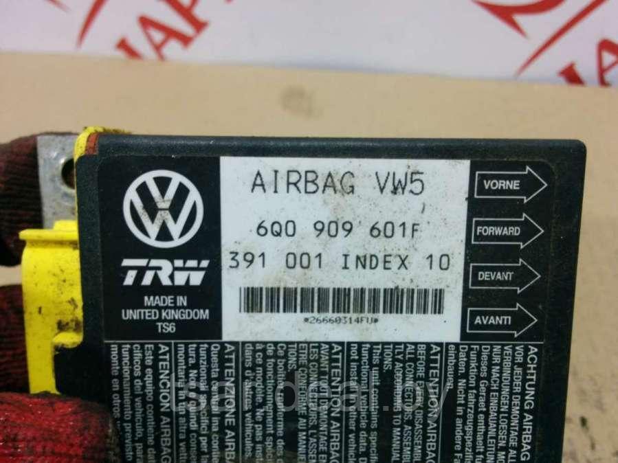 Блок AirBag Volkswagen Polo 4 (6Q0909601F) - фото 2 - id-p137725406