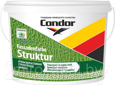 Краска CONDOR Fassadenfarbe Struktur - фото 1 - id-p210926399