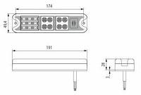 Фонарь задний LED, фото 3