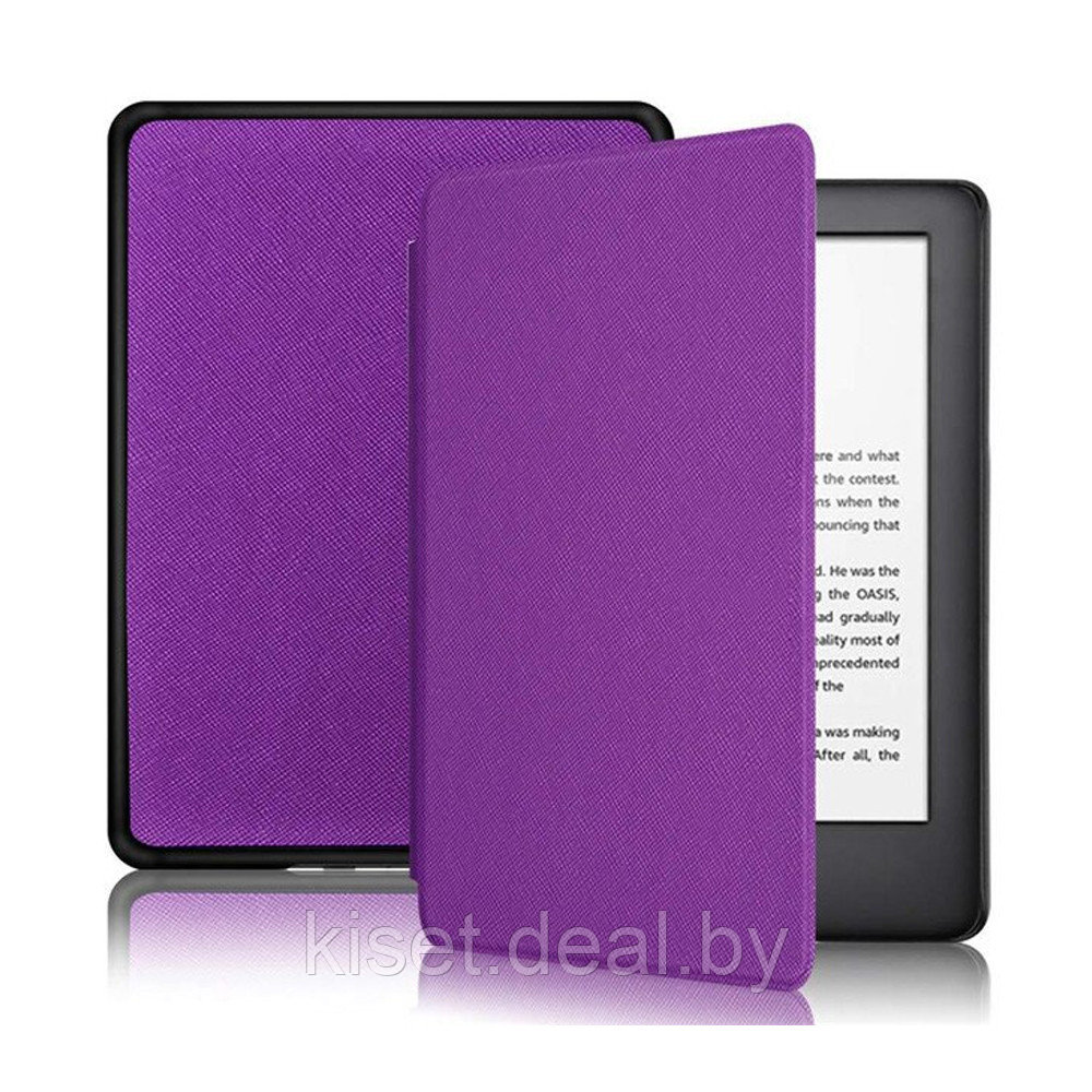 Чехол-книжка KST Flex Case для Amazon Kindle Paperwhite 5 6,8" (2021) фиолетовый с автовыключением - фото 1 - id-p210922947