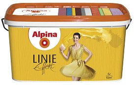 Структурная краска Alpina Linie Effekt 5л