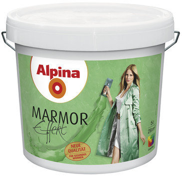 Декоративная шпаклевочная масса Alpina Marmor Effekt 2,5 л., фото 2