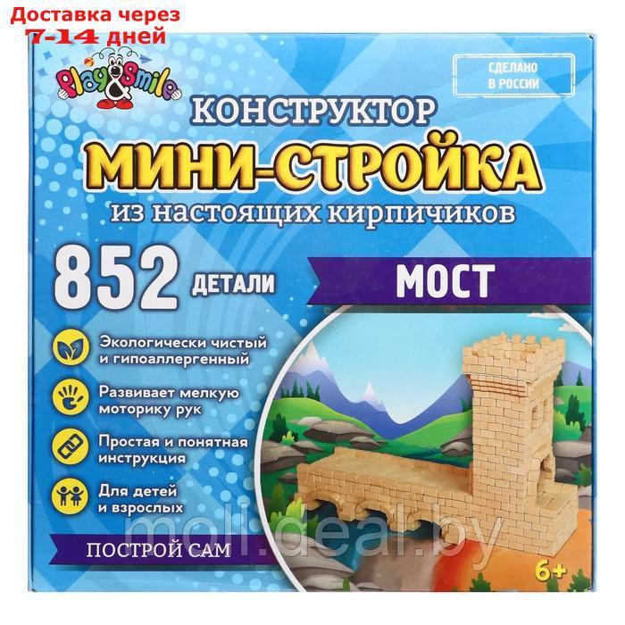 Конструктор из кирпичиков "Мини-стройка. Мост", 852 дет. 00006 - фото 2 - id-p210921709