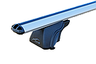 Багажник на рейлинги LUX Classic для Geely Atlas аэродуги, фото 2