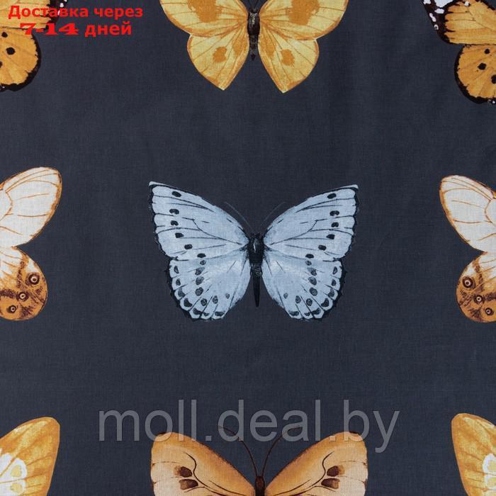 Постельное бельё Этель 2 сп Butterfly dance 175х215 см, 200х220 см,70х70 см -2 шт,поплин - фото 3 - id-p210919293