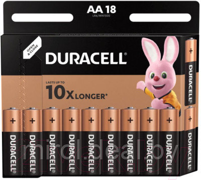Комплект батареек Duracell Alkaine LR6 - фото 1 - id-p210935119
