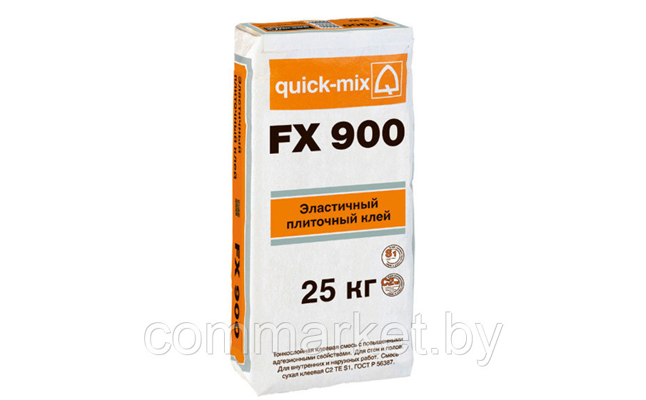 Высокоэластичный плиточный клей quick-mix FX 900 - фото 1 - id-p210936377