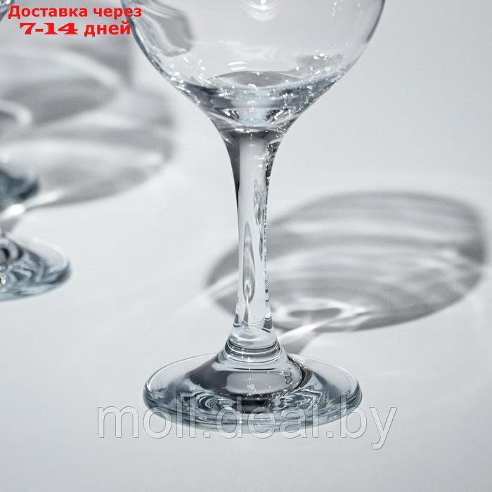 Набор бокалов Amber, стеклянный, 365 мл, 6 шт, золотая кайма - фото 4 - id-p210922067