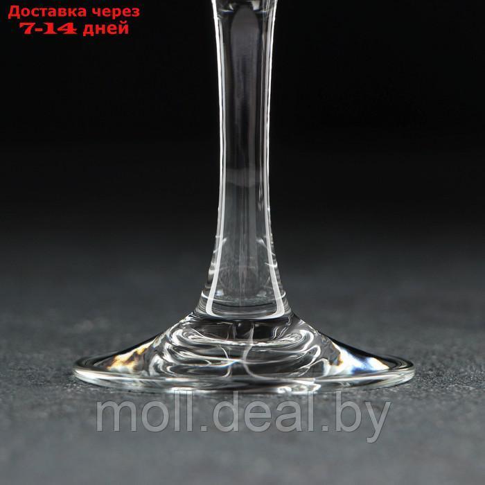 Набор стеклянных бокалов для вина Luminarc RAINDROP, 190 мл, стеклокерамика, 2 шт - фото 4 - id-p210922076