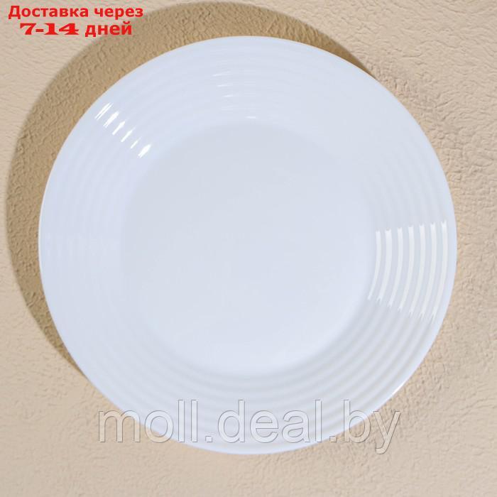 Набор обеденных тарелок Luminarc HARENA ASEAN, d=23 см, стеклокерамика - фото 3 - id-p210922077