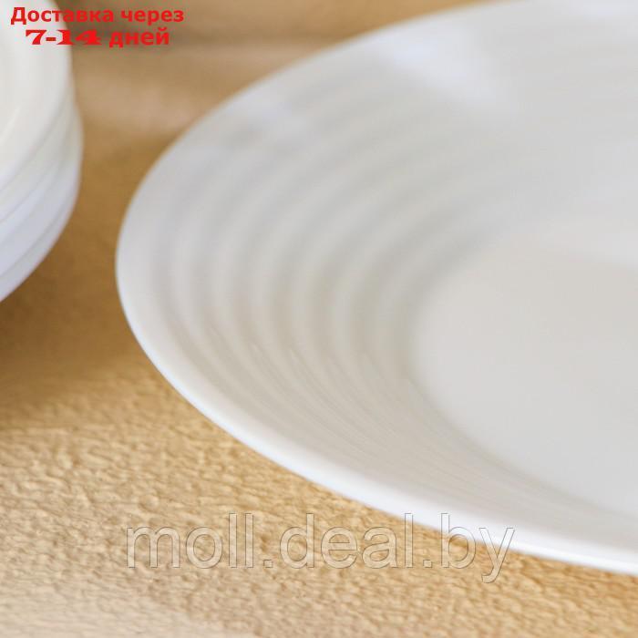 Набор обеденных тарелок Luminarc HARENA ASEAN, d=23 см, стеклокерамика - фото 4 - id-p210922077