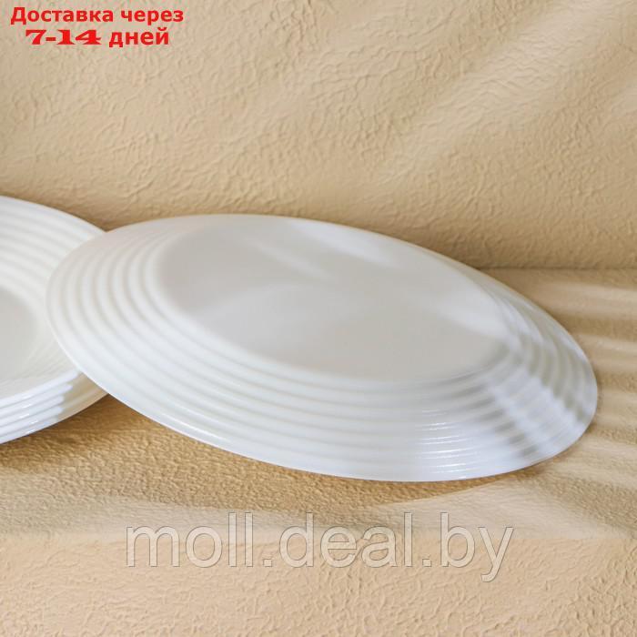 Набор обеденных тарелок Luminarc HARENA ASEAN, d=23 см, стеклокерамика - фото 5 - id-p210922077