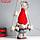Кукла интерьерная "Дед Мороз в красном колпаке с меховой бомбошкой" 45х18х11 см, фото 4