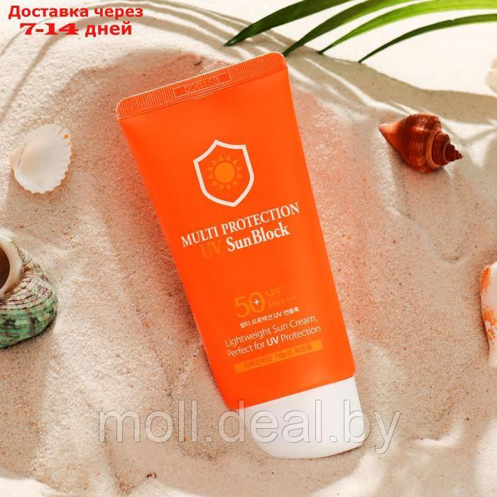 Солнцезащитный крем для лица,3W Clinic Multi Protection UV Sun Block SPF50+/PA, 70 мл - фото 2 - id-p210920901