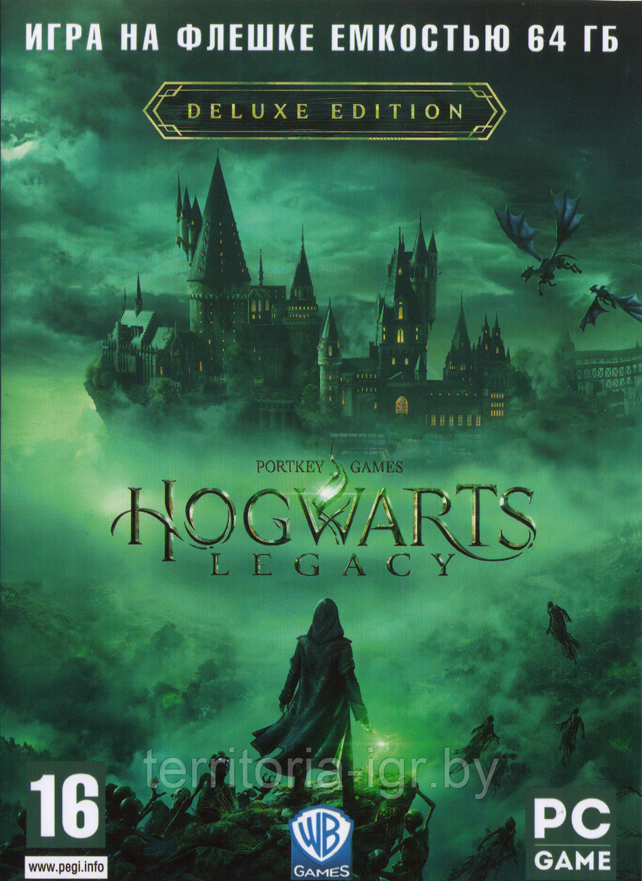 Купить Hogwarts Legacy Deluxe Edition PC (Копия лицензии) Игра на флешке  емкостью 64 Гб в Минске по хорошей цене