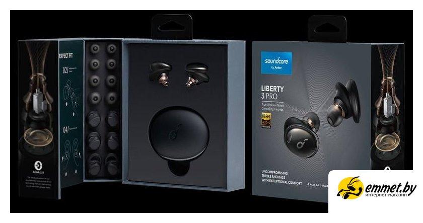 Наушники Anker SoundCore Liberty 3 Pro (черный) - фото 3 - id-p210937011