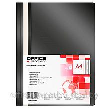Папка-скоросшиватель "Office Products", А4, черный