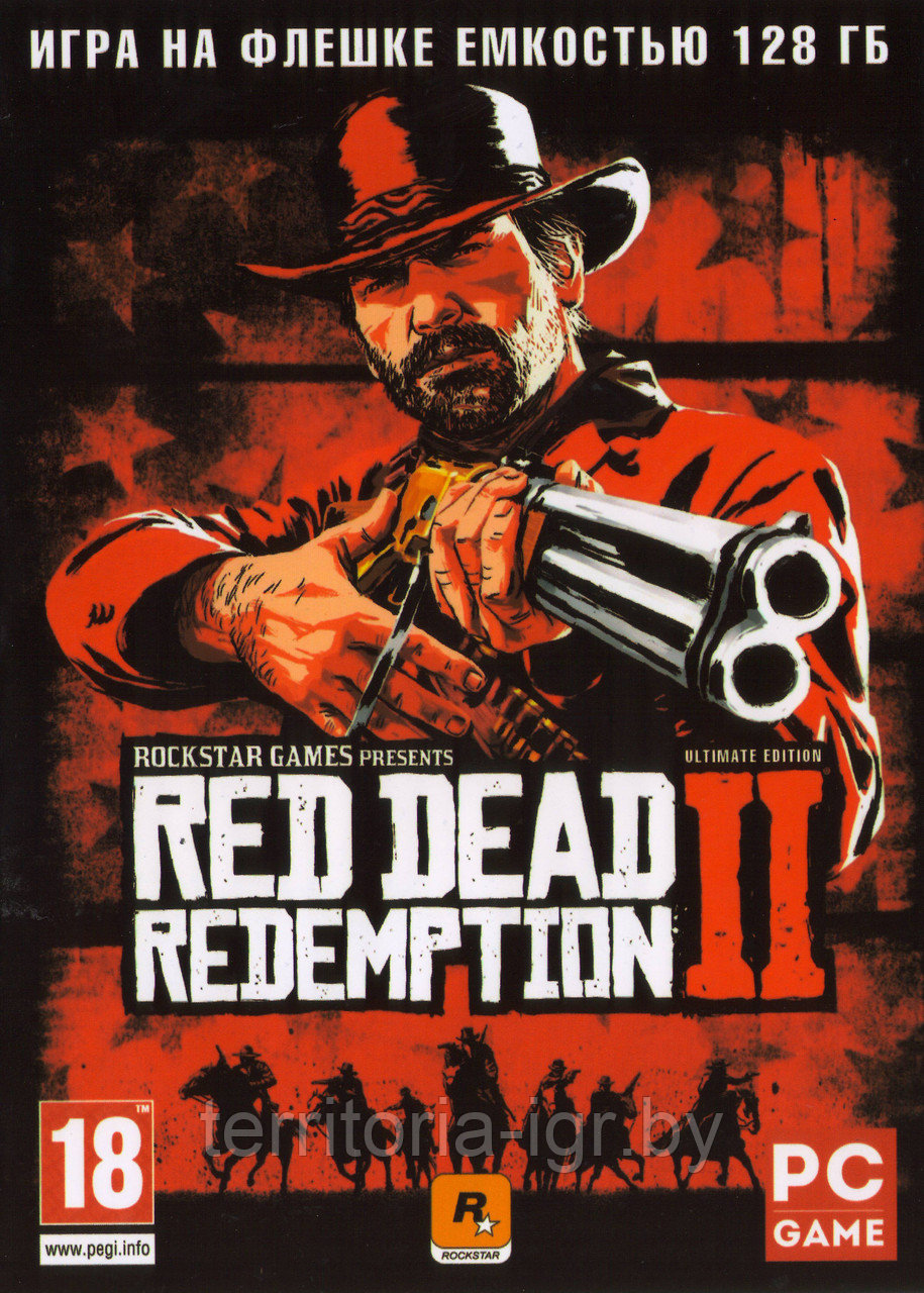 Red Dead Redemption II PC (Копия лицензии) Игра на флешке емкостью 128 Гб - фото 1 - id-p210937445