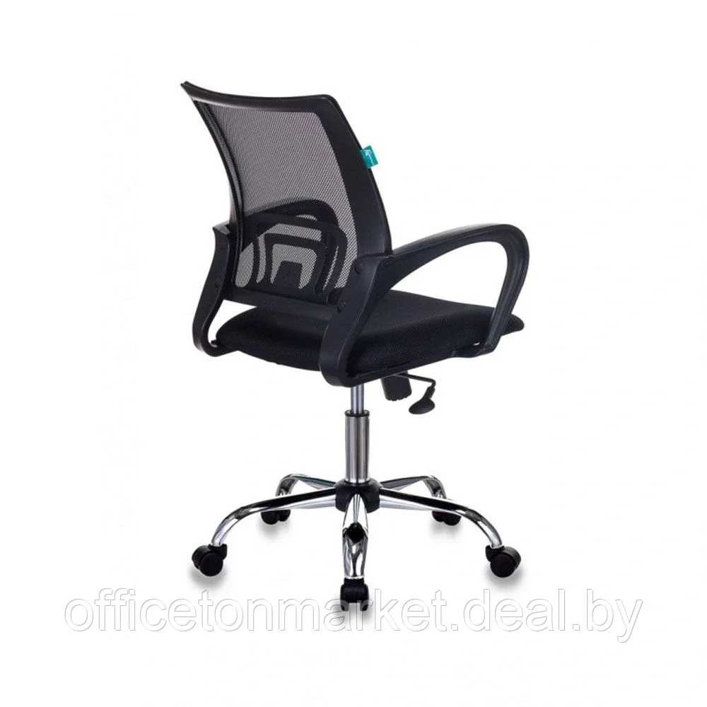 Кресло для персонала Бюрократ "CH-695N/SL/BLACK", ткань, хром, черный - фото 3 - id-p138345606