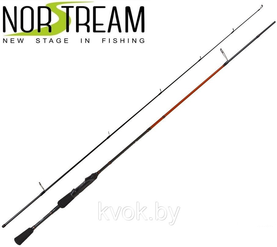 Спиннинг Norstream Adept-2 662ULL 1.98 м. тест: 2-10 гр, 83 гр. - фото 1 - id-p210908419