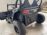 Детский электромобиль RiverToys Buggy P333PP (черный паук) Двухместный Полноприводный, фото 5