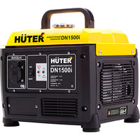 Бензиновый генератор Huter DN1500i - фото 1 - id-p210938433