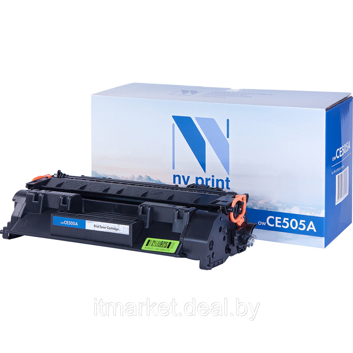 Картридж лазерный NV Print NV-CE505A (HP LaserJet P2035, P2035n, P2055, P2055d, P2055dn, P2055d, 2300стр.) - фото 1 - id-p210938284
