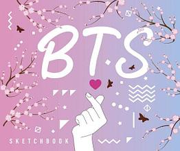 Скетчбук BTS (твердая обложка, 96 л)